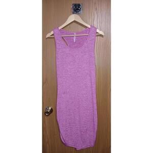 Betsey Johnson Dress Womens Size L Sleeveless Heather Pink Sports Performance